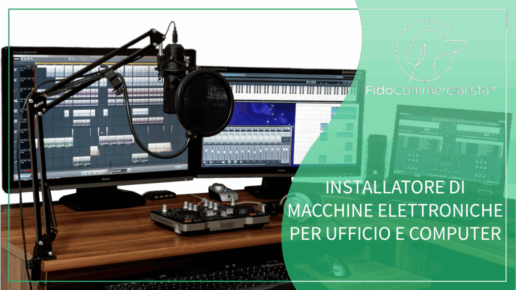 Installatore di macchine elettroniche per ufficio