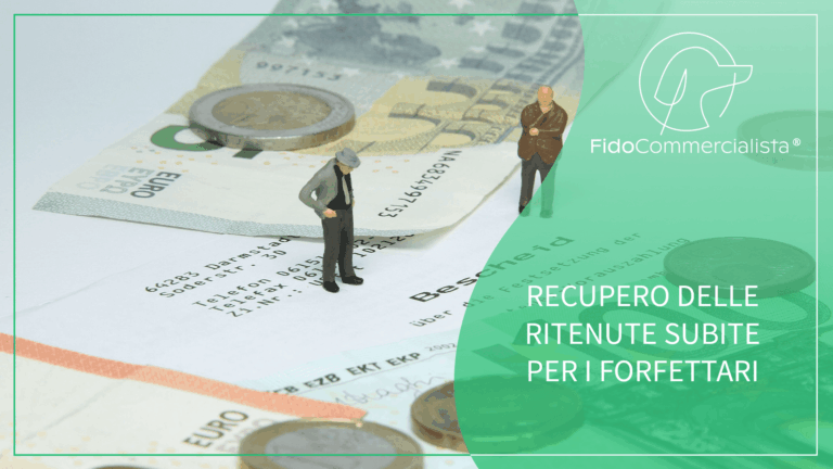 RITENUTE FORFETTARIO