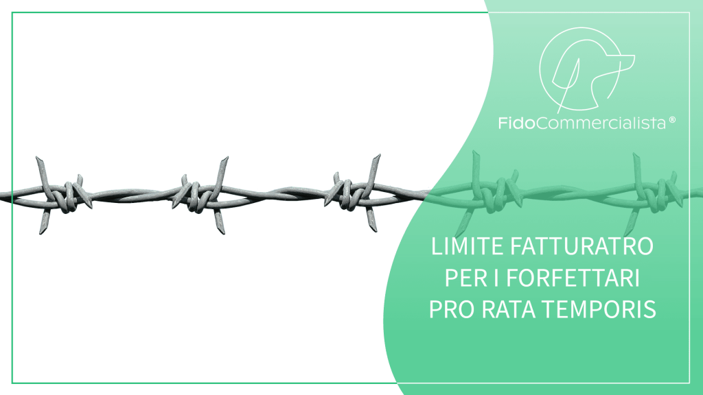 Limite fatturato forfettari