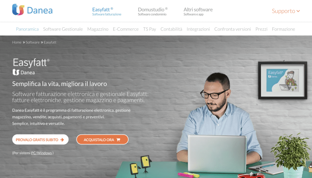 Le 22+ Migliori Alternative a FatturaPRO Per La Fatturazione Elettronica (2026) 6 Danea EasyFatt Software fatturazione elettronica
