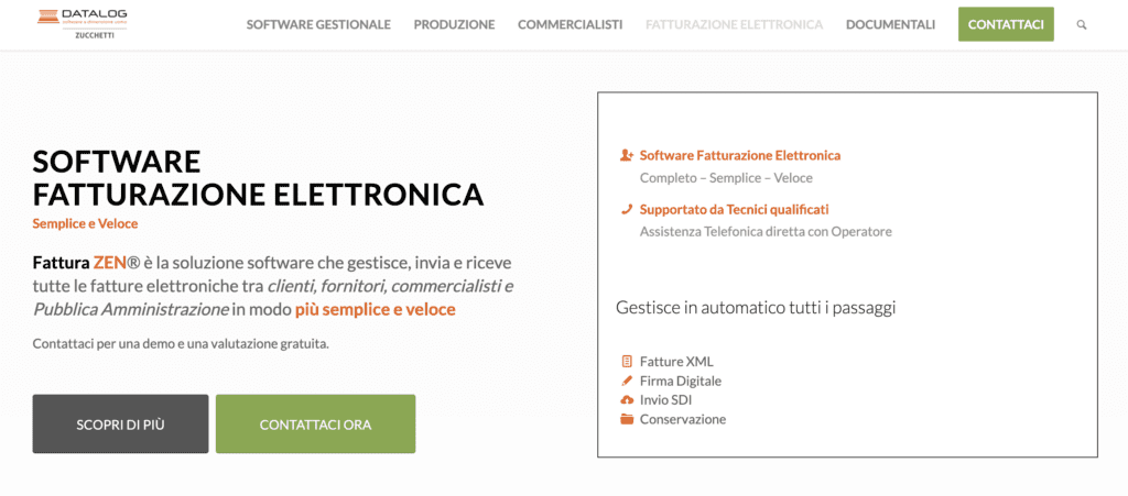 Le 22+ Migliori Alternative a FatturaPRO Per La Fatturazione Elettronica (2026) 20 Software Fatturazione Elettronica Fattura ZEN King Datalog