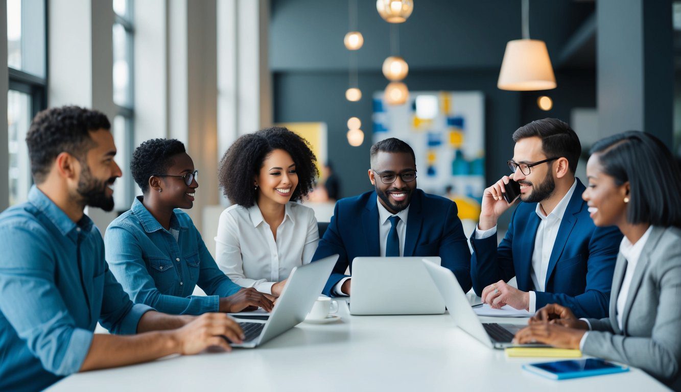 ENPAPI: Cos'è, Come Funziona, Soggetti Obbligati, Iscrizione, Contributi e Pensione (2026) 6 Un gruppo di individui diversi comunica con Enpapi attraverso vari canali e modalità, come telefono, email e piattaforme online.