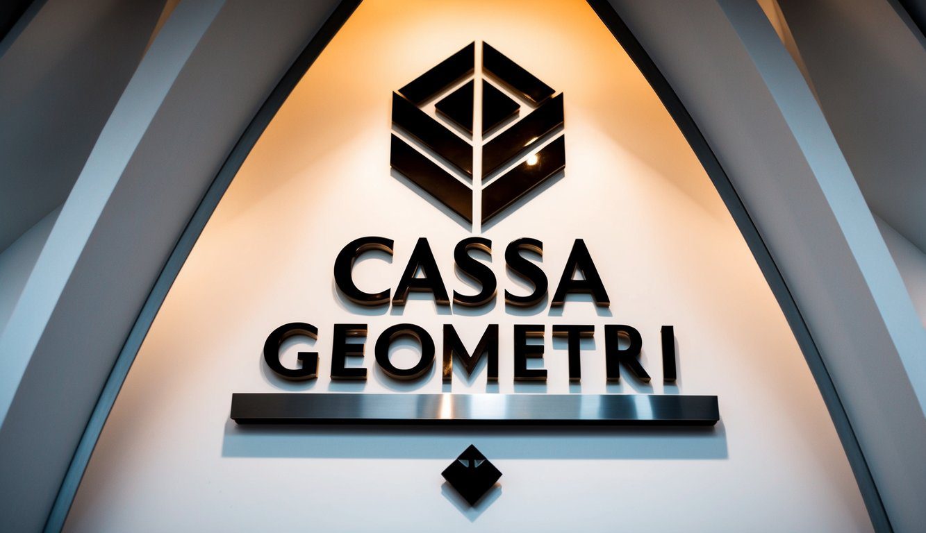 Una volta progettata geometricamente con il logo della Cassa Geometri ben in vista