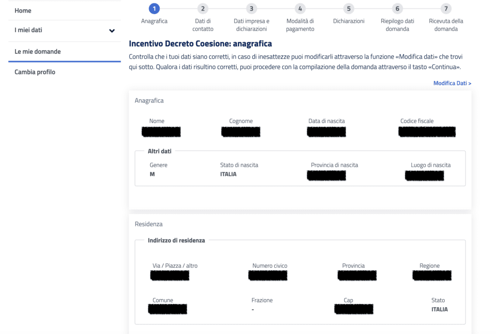 presentazione domanda bonus 500€ per nuove partite IVA